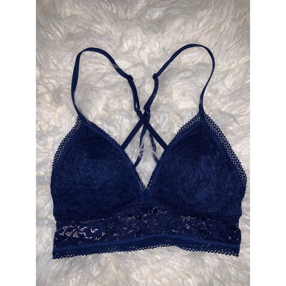 bralette navy blue